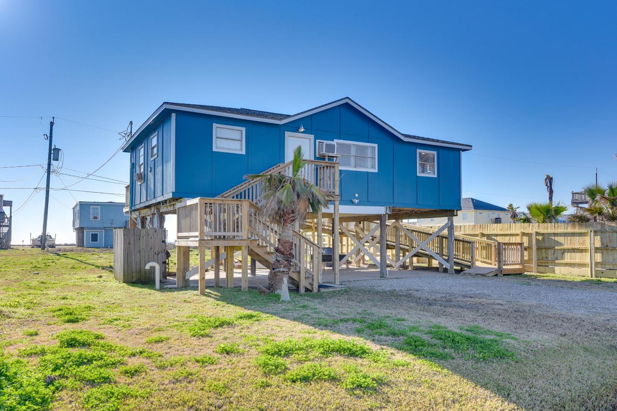 Second-Row Surfside Beach House Newly Renovated! Exteriér fotografie