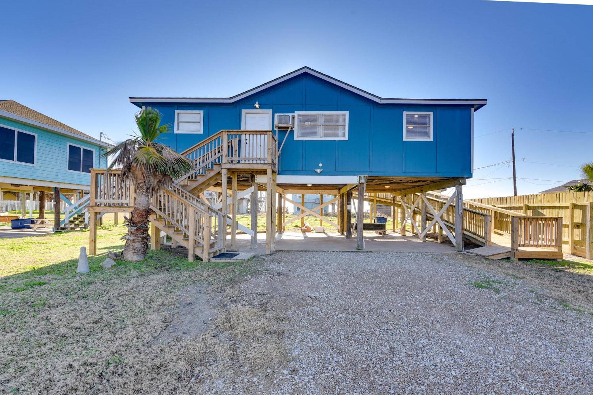 Second-Row Surfside Beach House Newly Renovated! Exteriér fotografie