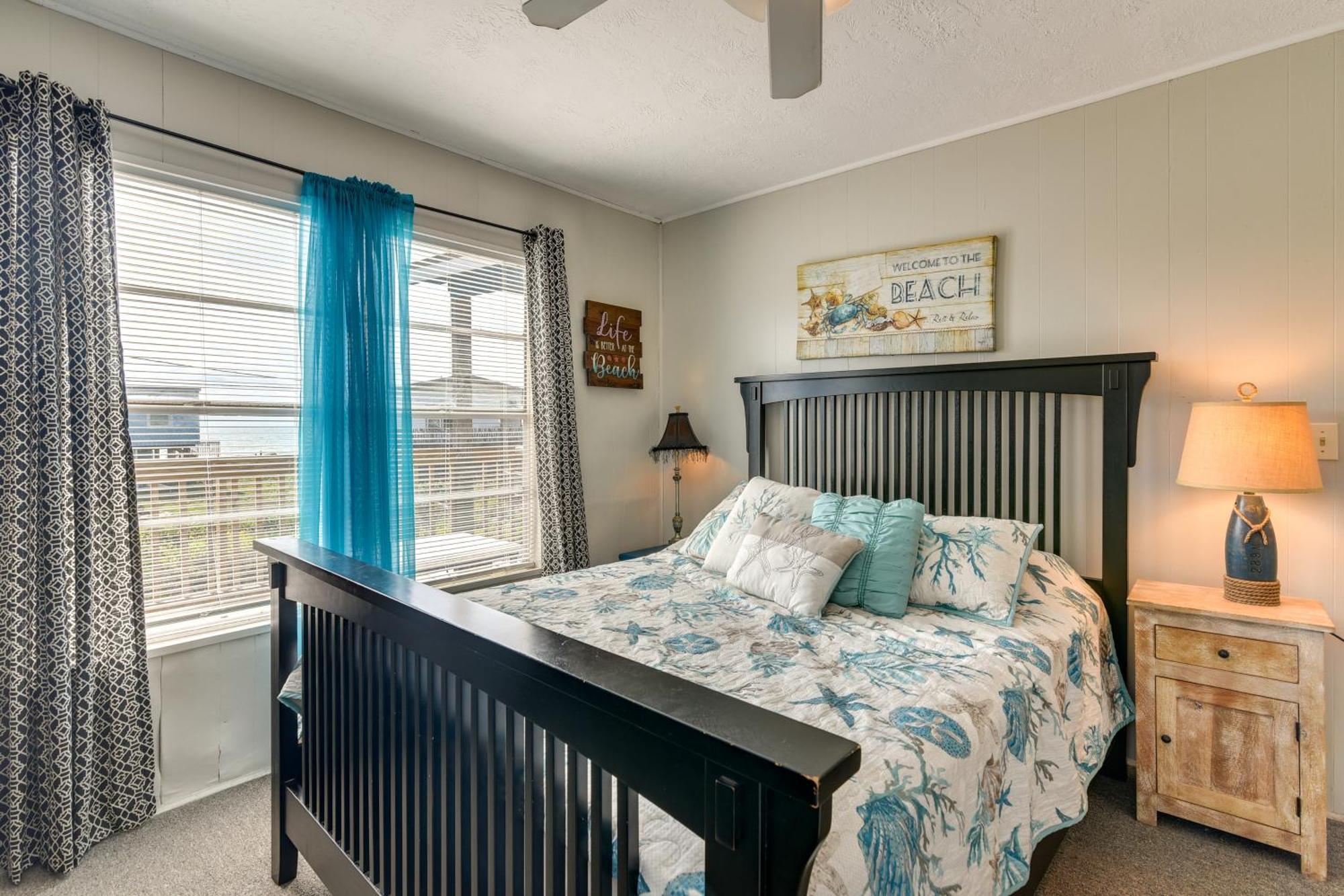 Second-Row Surfside Beach House Newly Renovated! Exteriér fotografie